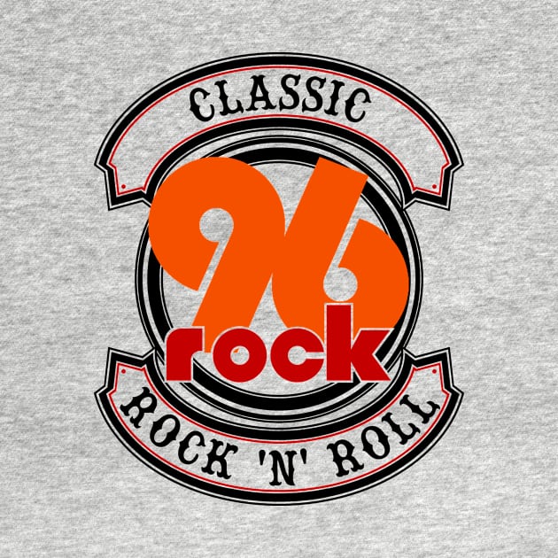 Classic Rock n Roll 96 Version 1 by J. Rufus T-Shirtery